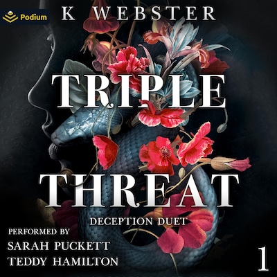 Triple Threat – omslag til lydbogen af K Webster