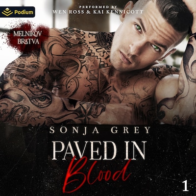 Paved in Blood – omslag til lydbogen af Sonja Grey