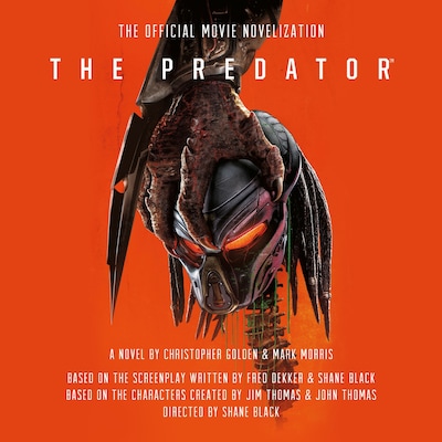The Predator – omslag til lydbogen af Christopher Golden, Mark Morris