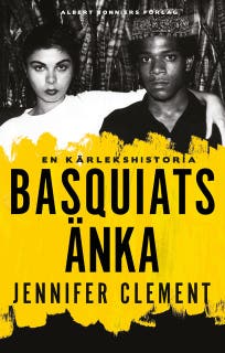 Basquiats änka – omslag till ljudboken av Jennifer Clement
