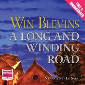 A Long and Winding Road – okładka audiobooka, autor Win Blevins