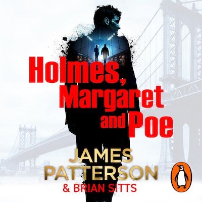 Holmes, Margaret and Poe – omslag til lydbogen af James Patterson