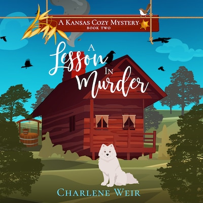 A Lesson in Murder – omslag til lydbogen af Charlene Weir