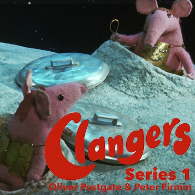 Clangers Series 1 – omslag til lydbogen af Oliver Postgate