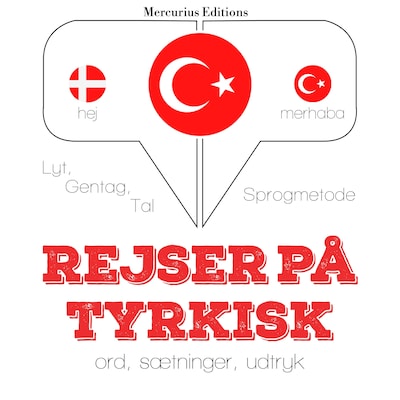 Rejser på tyrkisk – omslag til lydbogen af JM Gardner