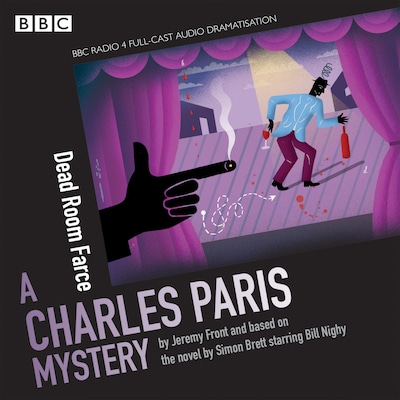 Charles Paris: Dead Room Farce – omslag til lydbogen af Simon Brett, Jeremy Front