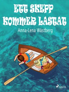 Ett skepp kommer lastat – omslag till ljudboken av Anna-Lena Wästberg