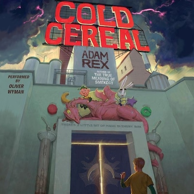 Cold Cereal – omslag til lydbogen af Adam Rex