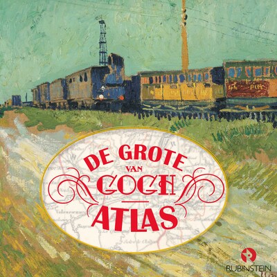 De grote Van Gogh Atlas – omslag van het luisterboek van Nienke Denekamp, René van Blerk
