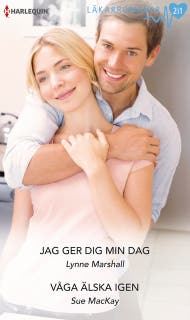 Jag ger dig min dag / Våga älska igen – omslag till ljudboken av Lynne Marshall,Sue MacKay