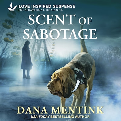 Scent of Sabotage – omslag til lydbogen af Dana Mentink