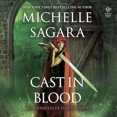 Cast in Blood – omslag til lydbogen af Michelle Sagara