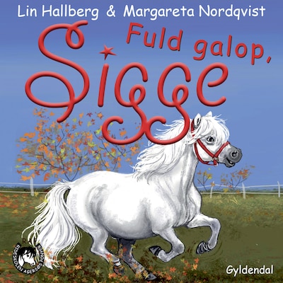 RAP-klubben 16 - Fuld galop, Sigge – omslag til lydbogen af Lin Hallberg