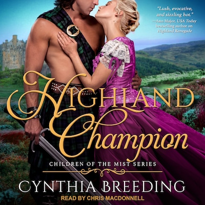 Highland Champion – omslag til lydbogen af Cynthia Breeding