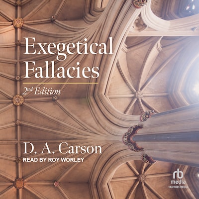 Exegetical Fallacies, 2nd Edition – omslag til lydbogen af D. A. Carson