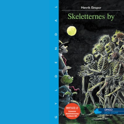 Skeletternes by – omslag til lydbogen af Henrik Einspor