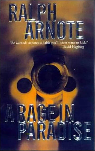 A Rage In Paradise – omslag til lydbogen af Ralph Arnote
