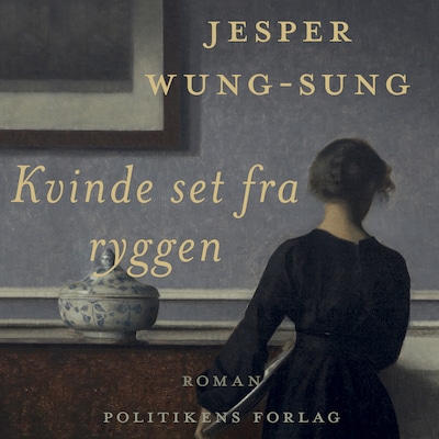 Kvinde set fra ryggen – omslag til lydbogen af Jesper Wung-Sung