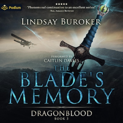 The Blade's Memory – omslag til lydbogen af Lindsay Buroker