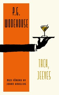 Tack, Jeeves – omslag till ljudboken av P.G. Wodehouse