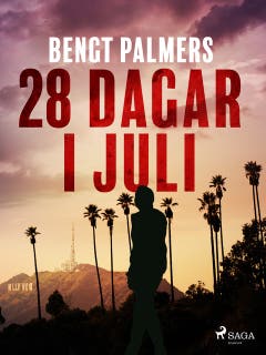 28 dagar i juli – omslag till ljudboken av Bengt Palmers