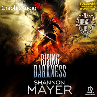 Rising Darkness [Dramatized Adaptation] – omslag til lydbogen af Shannon Mayer