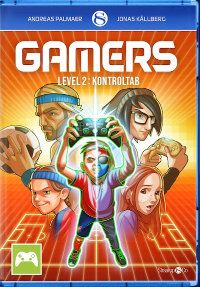 Gamers Level 2: Kontroltab – omslag til lydbogen af Andreas Palmaer