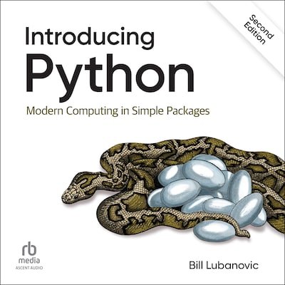 Introducing Python – omslag til lydbogen af Bill Lubanovic
