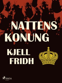 Nattens konung – omslag till ljudboken av Kjell Fridh