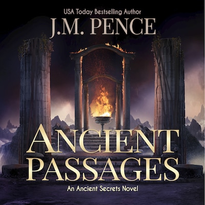 Ancient Passages – omslag til lydbogen af J.M. Pence