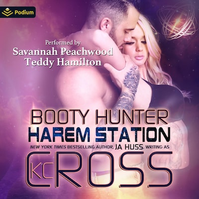 Booty Hunter – omslag til lydbogen af KC Cross, JA Huss
