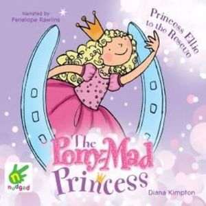 Princess Ellie to the Rescue – okładka audiobooka, autor Diana Kimpton