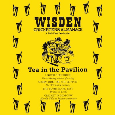Wisden: Tea in the Pavilion – omslag til lydbogen af Mr Punch Audiobooks