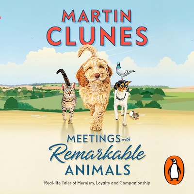 Meetings With Remarkable Animals – omslag til lydbogen af Martin Clunes