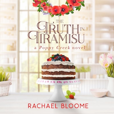 The Truth in Tiramisu – omslag til lydbogen af Rachael Bloome
