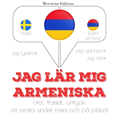 Jag lär mig armeniska – omslag till ljudboken av JM Gardner