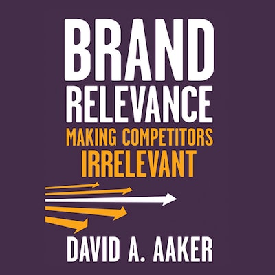 Brand Relevance – omslag til lydbogen af David A. Aaker