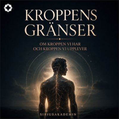 Kroppens gränser – Om kroppen vi har och kroppen vi upplever. – omslag till ljudboken av Siriusakademin