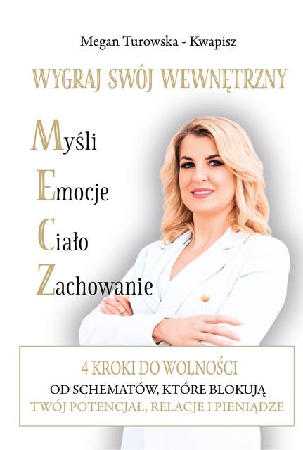 Wygraj swój wewnętrzny M.E.C.Z. 4 kroki do wolności od schematów które blokują Twój potencjał, relacje i pieniądze – okładka audiobooka, autor Magdalena Turowska Kwapisz