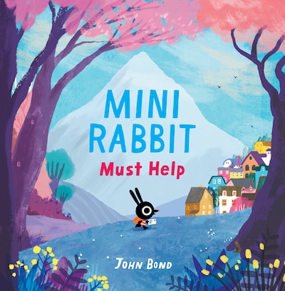 Mini Rabbit Must Help – omslag til lydbogen af John Bond