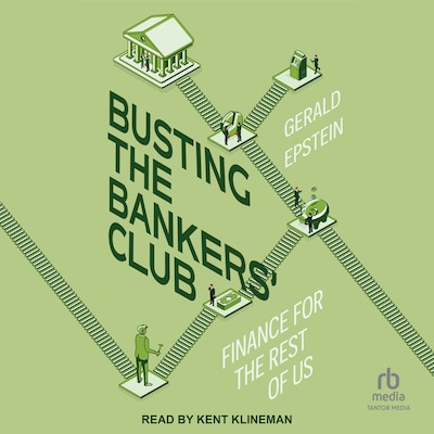 Busting the Bankers' Club – omslag til lydbogen af Gerald Epstein