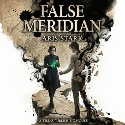 False Meridian – omslag til lydbogen af Aris  Stark