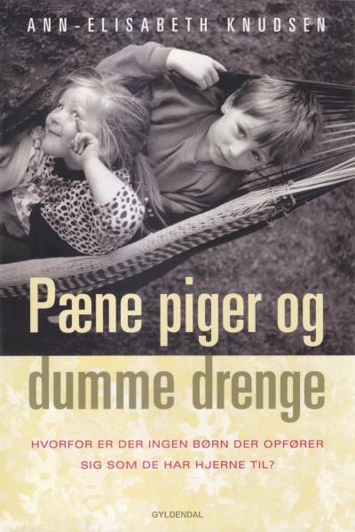 Pæne Piger og Dumme Drenge – omslag til lydbogen af ann knudsen