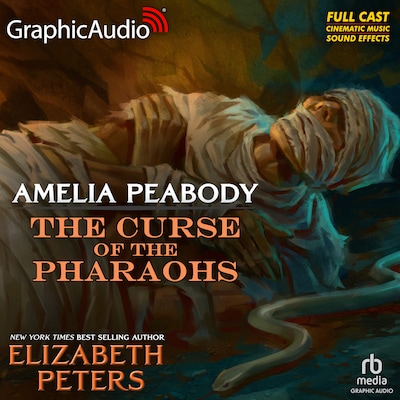 The Curse of the Pharaohs [Dramatized Adaptation] – omslag til lydbogen af Elizabeth Peters