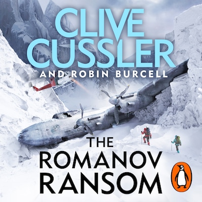The Romanov Ransom – omslag til lydbogen af Clive Cussler, Robin Burcell