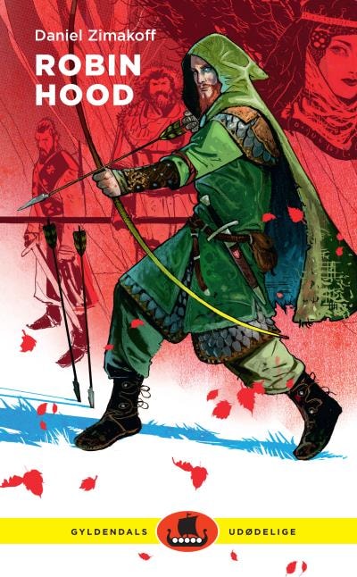 Robin Hood – omslag til lydbogen af Daniel Zimakoff