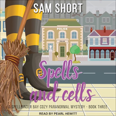 Spells and Cells – omslag til lydbogen af Sam Short
