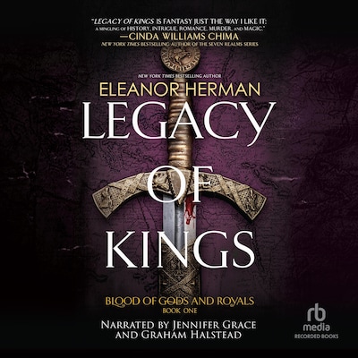 Legacy of Kings – omslag til lydbogen af Eleanor Herman