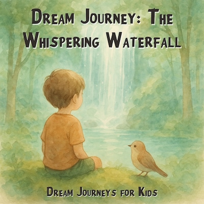 Dream Journeys for Kids, Dream Journey: The Whispering Waterfall (Unabridged) – omslag til lydbogen af Claudia Schröder