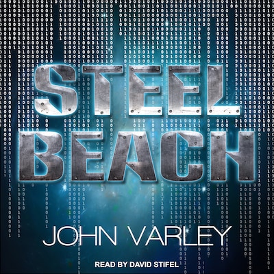 Steel Beach – omslag til lydbogen af John Varley